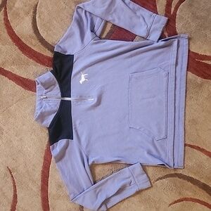 PINK Women's S Purple 1/4 Zip